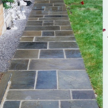 Custom Stone Patios/Paths/Entry-Ways-Slab-on-Grade
