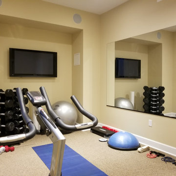 Home Gym in Wash Park Bungalow