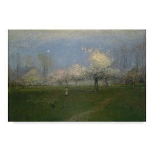 Sundown Brillance Canvas Art By George Inness Traditional Prints And Posters By Trademark Global
