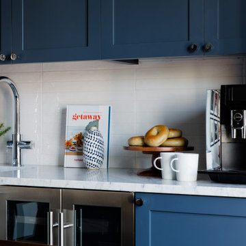 Coastal Blues Kitchen Renovation