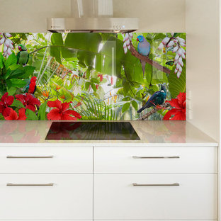 'Birds of Paradise'  printed image splashback by Lucy G