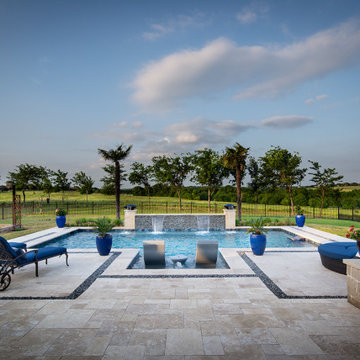 Geometric Pool: Palm Springs In My Backyard (Zabalotny)