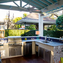 Outside kitchen