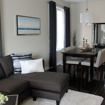 Mantle Living and Dining