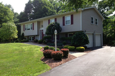 Inspiration for an exterior home remodel in New York
