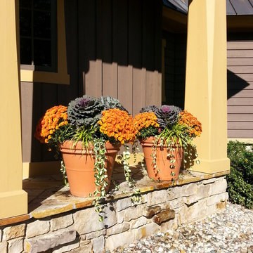 Fall Patio Pots