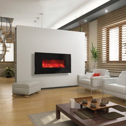 Amantii Wall Mount Electric Fireplace 58" - Indoor Fireplaces