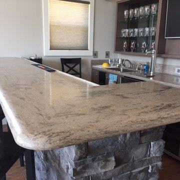 Riverbed Corian Bar Top