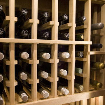 Clear Alder Custom Wine Racks California