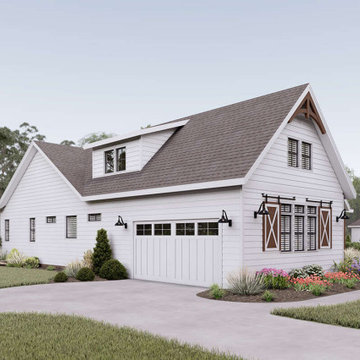 Modern Farmhouse Plan 6849-00078 (Exclusive)