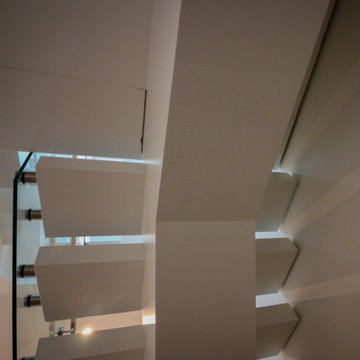 Project #80 | Mono-Beam Staircase with Glass Panels