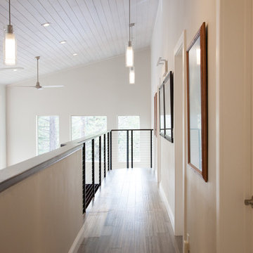 Truckee contemporary in the woods