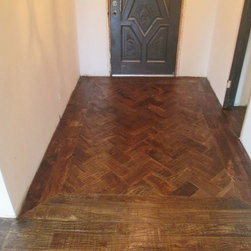 Custom Entry Way - Hardwood Flooring