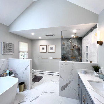 Montclair, NJ Transitional Bathroom Project