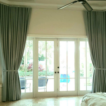 Blackout Draperies for a Guestroom Suite