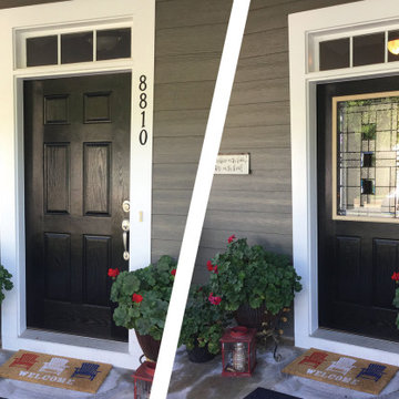 Monterey Decorative Glass Doors