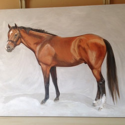 Custom Horse Portrait - Home Decor