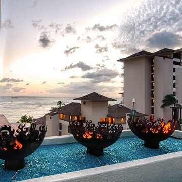 John T. Unger Sculptural Firebowls™ Featured Spaces