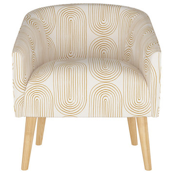 Pfifer Deco Chair, Oblong Mustard