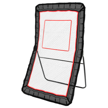 VEVOR 4x7ft Lacrosse Baseball Rebounder Softball Bounce Pinchback Net Adjustable