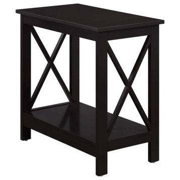 Oxford Chairside End Table with Shelf, S20-401