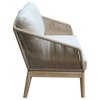 Diego Two Seater Sofa, Beige
