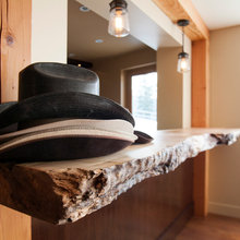 Bar Between Dining Area & Kitchen