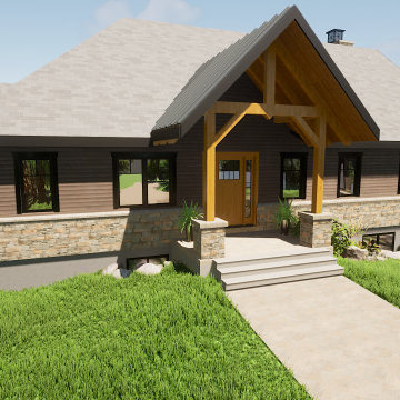 Black Donald Lake Cottage Renovation and Addition