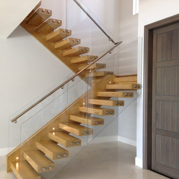 Glass Panels Railings with Standoffs