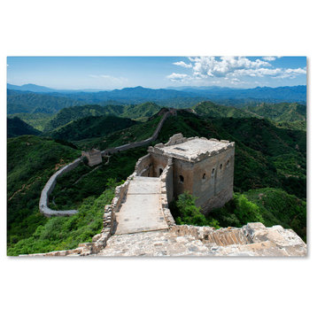 Philippe Hugonnard 'Great Wall XI' Canvas Art, 19"x12"