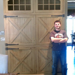 Barn cabinet - bar - Buffets And Sideboards