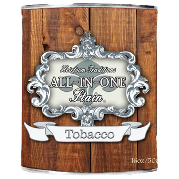 ALL-IN-ONE Gel Stain by Heirloom Traditions, Tobacco, 16oz