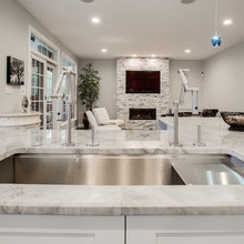 Gas Insert Backsplash
