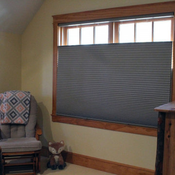 Hunter Douglas Duette Honeycomb Shade, Cordless, with Top-Down Bottom-Up