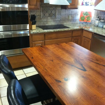Mesquite counter top