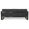 Neffs Outdoor Aluminum 3 Seater Sofa with Water Resistant Cushions