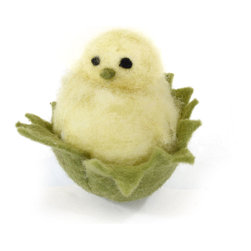 Shea's Wildflower - Cooper the Chick, 4" - Wreaths And Garlands