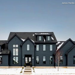 Hardie Plank Lap Siding Shou Sugi Ban Tristate - Siding And Stone Veneer