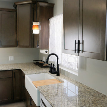New home finished with BaileyTown Select Cabinets throughout