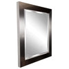 American Made Silver Grande Beveled Wall Mirror