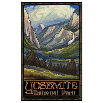 Paul A. Lanquist Yosemite National Park Valley Art Print, 12"x18"