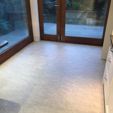 Marmoleum Flooring To Kitchen In Vauxhall
