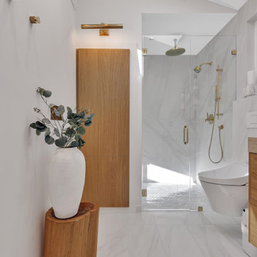 Luxe Bathroom Remodel – Menlo Park, CA