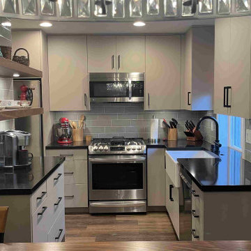 163 - Newport Beach Design Build Transitional Kitchen Remodel