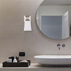 Transitional Bathroom Vanity Lighting by Linea di Liara