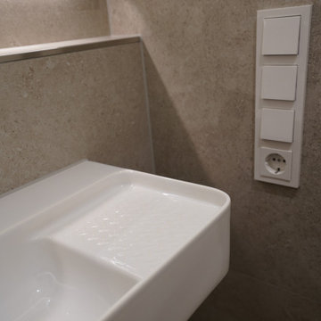 Modernisierung eines Gäste WC's in Neuperlach