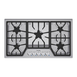 Thermador Masterpiece Series 36" Gas Cooktop, Stainless Steel | SGS365FS - Cooktops