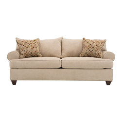 Vegas Microfiber Queen Sleeper Sofa - Sofas