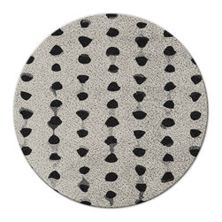 MURSI hand-tufted Round tencel rug by BRABBU - Rugs