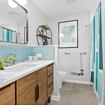 Colorful Interior Updates to Herndon Home